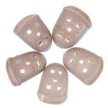75Pièces Protège-Doigts Guitare Silicone Gris Pour Jeu