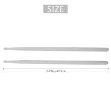 1 Paar 5A Lichtgevende Drumstick Drumset Fluorescerende Drumsticks Jazz Drumsticks Podium Glow in Dark Drumaccessoires Groen