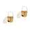 2Pièces Barbecue Mini Portable Acier Pour Camping 9