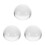 3Pièces Poids Tissu Transparent Dôme Pour Couture 9