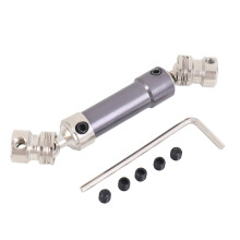 Metall Hinter Achse Cvd für 12428 12423 1/12 Rc Auto Crawler Kurz Course Truck Upgrade Hop- Teile, Grau