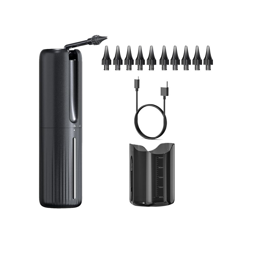Ear Wax Removal Tool Water Powered Ear Cleaner Electric Ear Cleaning Kit with 10 Ear Tips Waterproof