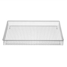 Panier de Remplacement pour Friteuse à Air pour  TOA-60, TOA-65 et TOA-70, Plaque de Cuisson en Acier Inoxydable de 31,5 X 28 cm (12,4 X 11