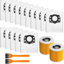 KFI 357 Vacuum Cleaner Bags for WD2 /WD3/ WD3 Battery / SE 4001 / SE 4002 /Dry Vacuum Cleaner 2.863-314.0