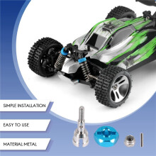 Wheel Conversion Set Axle & 12Mm Hex Dive Hub Turn 1/10 Road for 1/18 A959 A969 A979 A959B A969-B RC Car Upgrade Parts