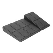 Piastra di Rinforzo per Pedale Inclinato Epp Yoga Squat Foot Pad Leg Stretching Piastra Inclinata Regolabile Set da 3 Pezzi