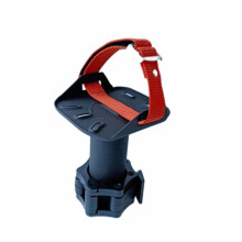 Metall Tibialis Trainer Trainingsmaschine Wadenhebemaschine Beinmuskulatur für FitnessgeräTe, ein Fuß