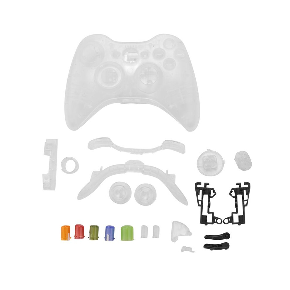 Crystal Shell Compatible with   360 Wireless Controller , Clear