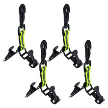 4 Pcs Firefighter Glove Strap Safety Glove Holder Glove Clips for Firefighter Rescue Work Glove Belt Clips