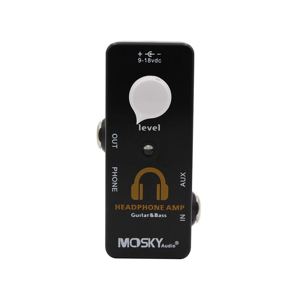 Moskyaudio Headphone Amp Micro-Type Headphone Amp Guitar Effect Pedal 6034253291247