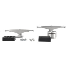 Meraki Land Surfen Skateboard Achse für S6 Rot Feder BrüCke Surfskate Skateboard Adapter,Silber Dichtung Satz
