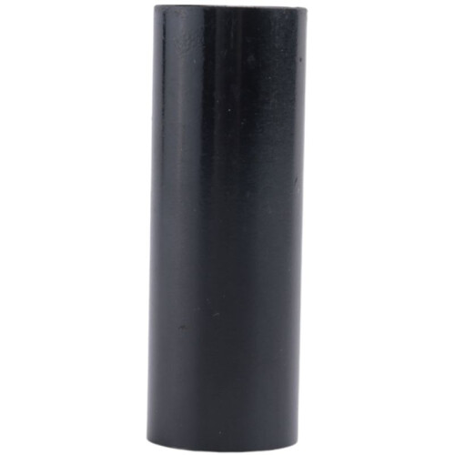 1pc Guitar Slide Black Stainless Steel Finger Knuck