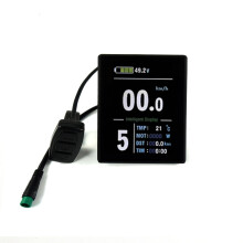 KT Ebike LCD8S LCD8 Couleur VéLo éLectrique VéLo Affichage Accessoires de Conversion KT LCD 8 Affichage pour ContrôLeur Kunteng