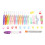 Set di uncinetti 2,5-10,0 mm, 13 pezzi, multicolore 1