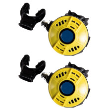 2Pcs Scuba Deep Diving Professional Level Mounted Diving Level 2 Adjustable Rebreather Diving Rebreathing Equipment