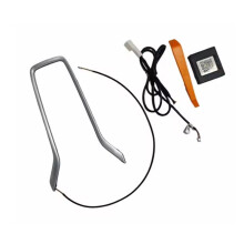 Éclairage LED Central pour Porte-Gobelet de Voiture, Lampe Décorative D'Intérieur, Lumière D'Ambiance pour /Altis