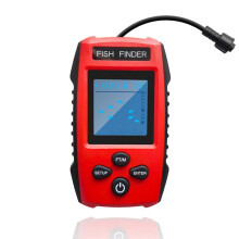 Color LCD Fish Finder Wired Sonar Transducer with Deeper Detection Depth Finder Fishing Boats, Kayak Pesca for Fishing