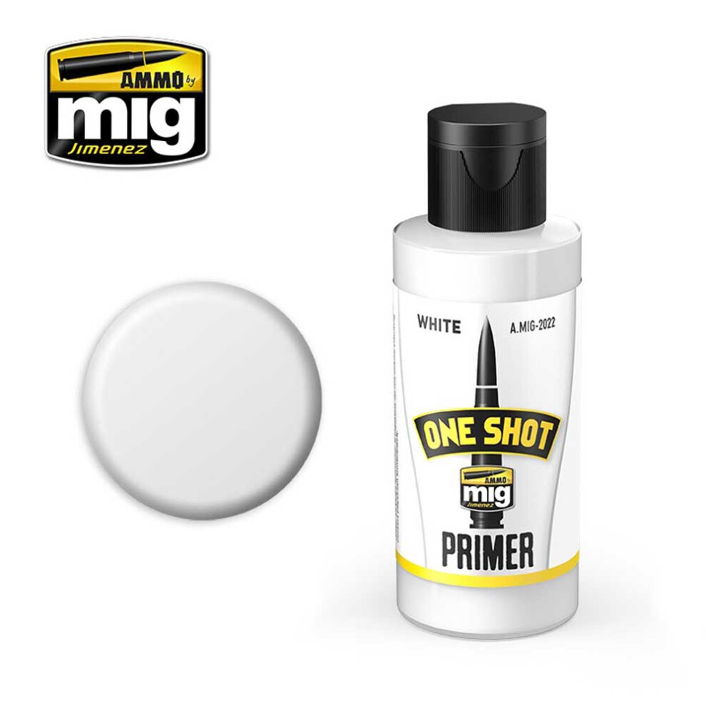 Ammo MIG 2022 - Primer - One Shot - White - Image 7