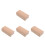 4Pcs Wood Radius Sanding Block for Guitar Maintenance Luthier Tool 9