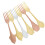 6St Assorti Rvs Visvorm Dessert Flatware Set 1