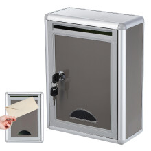 2Stk Aluminium Briefkasten Mit Schloss Robust Und Leicht