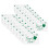 600Pièces De Tickets De Tombola Multiusage Vert Papier Lisse 1