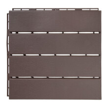 4Stk Interlocking Outdoor Fliesen -Kunststoff Coffee