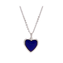 3Pcs Multi Color Pendant Necklace for Women Fancy Gift