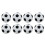 24Pièces Baby-Foot Multicolores Pour Jeu De Table Événements 1