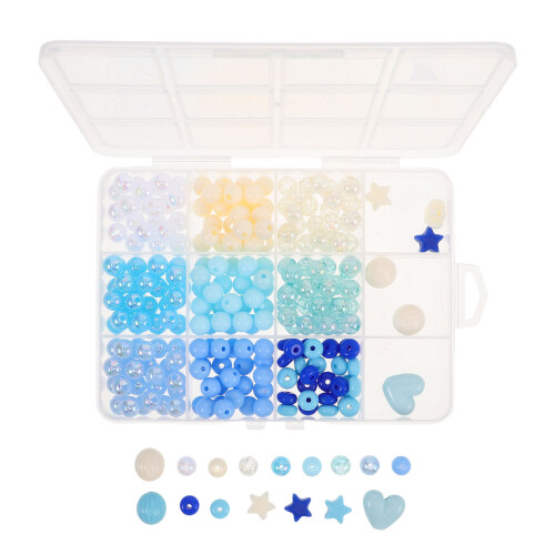 Perles Résine Colorées Pour Bracelets Charms Créatifs