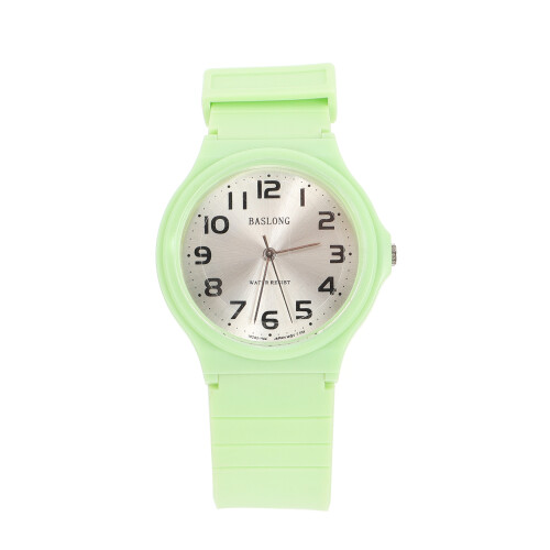 2Pièces Enfants Quartz Verte Bande PU Ajustable Durable