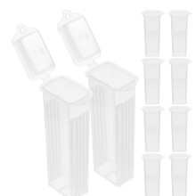 15Pcs Beige Cotton Oral Swabs Disposable Hospital Mouth Swabs Safe