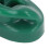 Audiphone droit support de modèle d'oreille en silicone vert 8