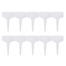 600Pièces Marqueurs Blancs En Plastique Pour Jardin Shop