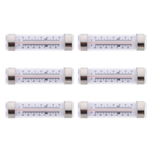 12Pcs Multi Fridge Thermometers Professional Refrigerator Use Accurate