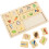 5Ensembles Jeux De Puzzles En Bois Pour Éducatif 1