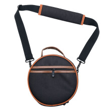 2Pièces Sac De Rangement Tambour Acier Noir Amovible Pratique