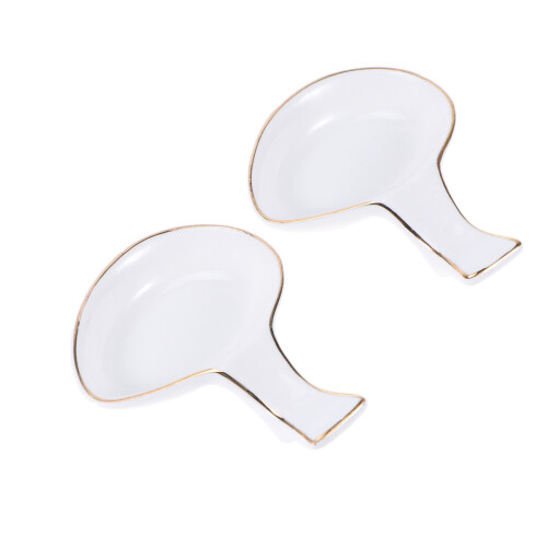 6Pièces Support Baguettes Céramique Design Décoration
