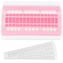 3Stk Garnsortierer Mini Rosa 30 Löcher Kunststoff Für Näharbeiten