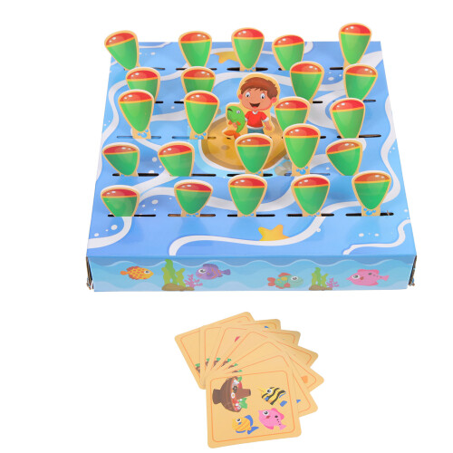 Jouets Mémoire Papier Couleurs Formes
