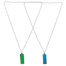 4Pièces Pendentif Collier Harmonica 4-Trous 8-Tons Enfants