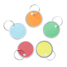 200Pièces Charms Ronds En Aluminium Résistants Pour Variés