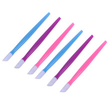 108Pcs Plastic Cuticle Pushers Nail Art Tools Assorted Colors Manicure