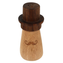 3Pcs Multi Color Wooden Toothpick Holder Compact Case for Home Decor