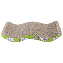 3Pièces Planche Gratte-Chat Ondulé Durable Coloré Pour Chat