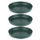 6Pièces Bases Pour Pots Plate Vert Robuste 1