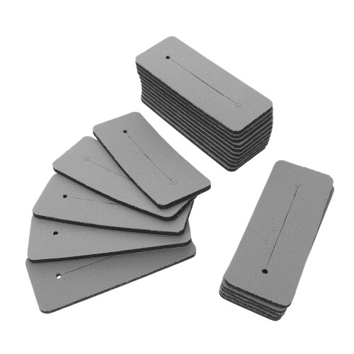 100Pièces Tapis Résistant Caoutchouc Gris Usage Permanente
