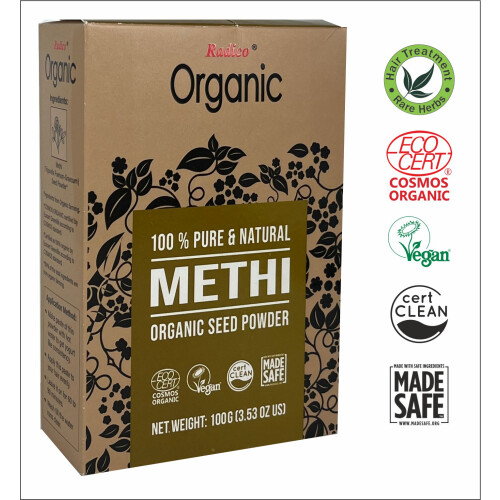 RADICO NATURAL BIO ORGANIC METHI - Μάσκα Μαλλιών