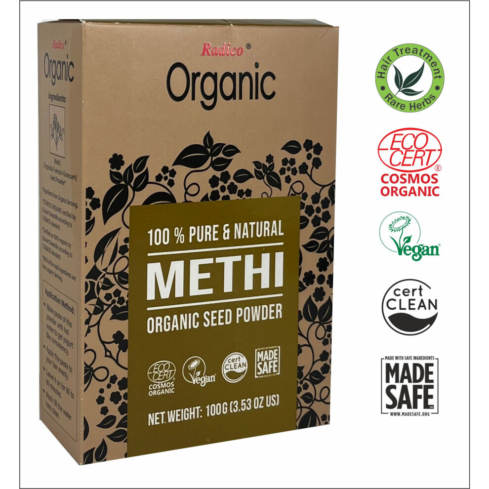Radico Natural Bio Organic Methi Hair Mask