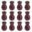 96Pcs Brown Wooden Blind Cord Pulls Decorative Cord Drops for Blinds 1